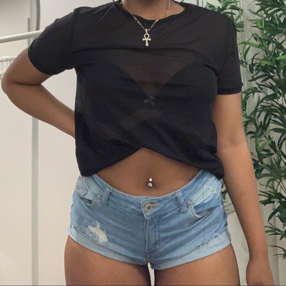 Forever 21 Sheer Top